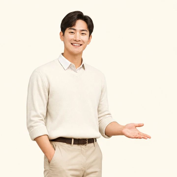 무직자 K8 장기렌트카 상담 신청을 안내하는 담당자